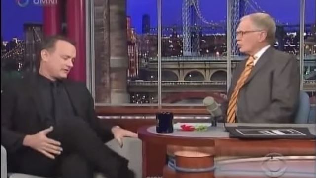 Tom Hanks on German Autobahn