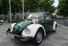 Classic Munich Police Cars Shown at Prinzregentenplatz Classic Munich Police Cars -- munichFOTO