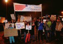 German Democrats Abroad Fall 2017 Overview Democrats Abroad Munich "No Ban No Wall" March -- munichFOTO