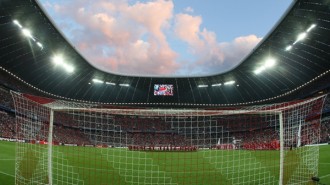 The Allianz Arena in panoramic glory.
Photo: DPA