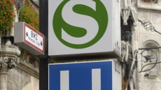 S Bahn trains will begin night closing for construction work - - photo dpa