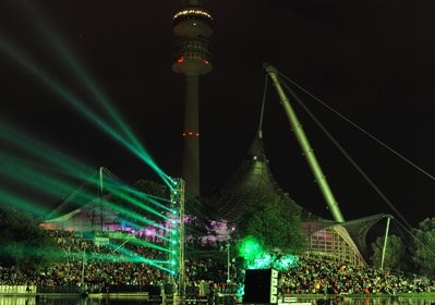 Feuerwerk beim Münchner Sommernachtstraum, 2012