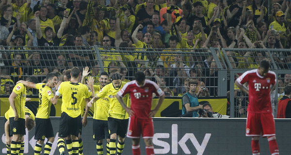 Not Bayern's night. Photo: DPA