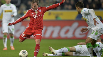 Götze got Bayern off to a blistering start, and there was no looking back for Bayern. Photo: DPA