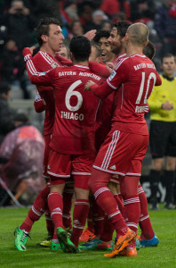 Bayern wins 5:0 over Eintracht Frankfurt -- photo: dpa Bayern wins 5:0 over Eintracht Frankfurt -- photo: dpa