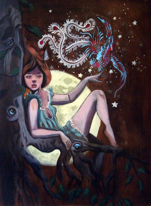 Phoenix Moon -- Artist: Hazel Ang