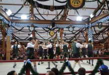 Traditional Dance at the Oktoberfest